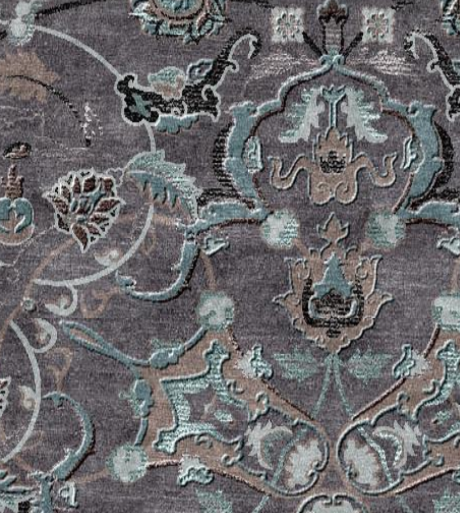 Makalu Nepal Teppich Antique VT351 Handgetuftet im Wunschmaß – Bild 4